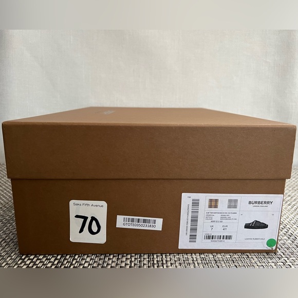 New Men's "Burberry" NORTHAVEN M Check Loafer Rubber Sole - Picture 10 of 15